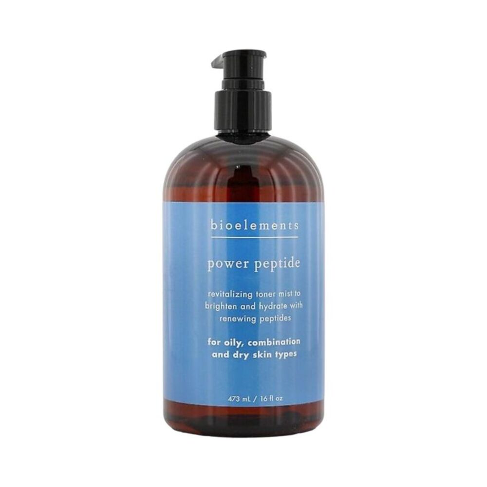 Bioelements Power Peptide Revitalizing Toner Mist 16 Oz